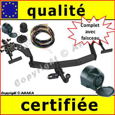 KUPPLUNG für NISSAN X-Trail (T31) ab 2007 + Kabelbaum 13-polig komplett / neu