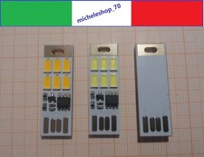 luce con 6 led USB touch switch mini lampada per portatile notebook PC lettura