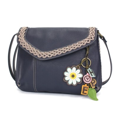 Chala Handbags Braided Boho Crossbody DAISY + HOPE Purse Shoulder Bag NWT
