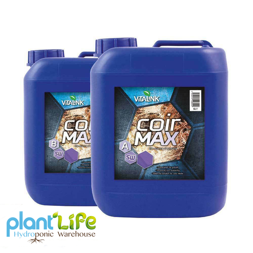 Vitalink Coir Max A+B 1 Litre & 5 Litres Coco Grow Bloom Nutrients Hydroponics - Picture 2 of 2