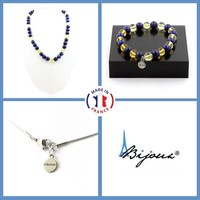 Steine Und Mineralien. Schmuckset Armband Halskette Perlen Lapis Lazuli + Citrin