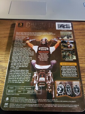 Chopper Madness: Bikers USA (DVD) - Steel Box Edition