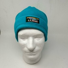 L.L. Bean Kids Tel Blue Fleece Winter Hat Size L