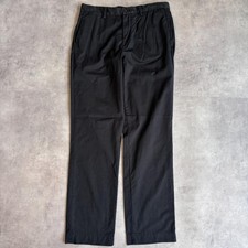 Polo Ralph Lauren W32 Polo Chinos Chino Pants Bottoms Vintage Black 22364