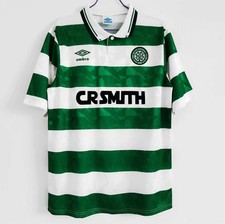 Celtic Jersey 1989 1991 Size XL Retro Football Vintage Home Soccer SS