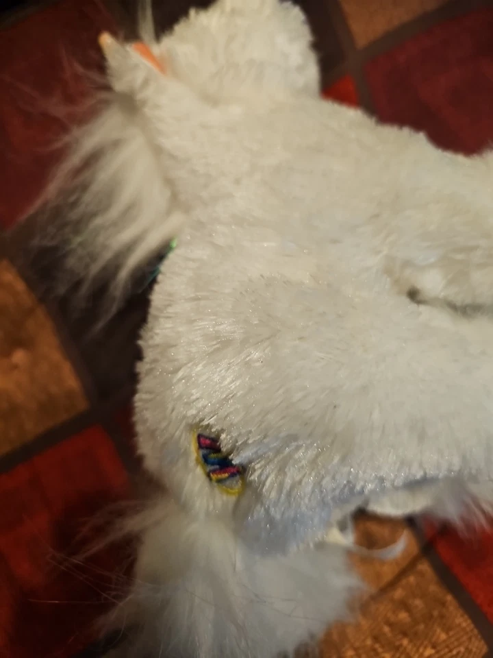 Webkinz lil' Kinz White Unicorn Sealed Code Attached New Retired Ganz Toy Plush - Image 3 of 3