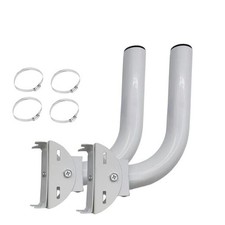 Universal Wireless Bridge Bracket Mount - Pole and Wall-Mounted Mount for 2 PCS