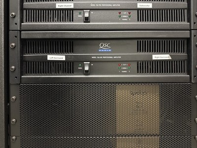QSC ISA-450 Two-Channel Professional Power Amplifier In Perfect Condition.