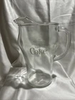 Vintage Coca-Cola Pitcher Made of Clear Glass Circa 1970s Made In USA