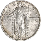 1925-P Standing Liberty Quarter - Cleaned