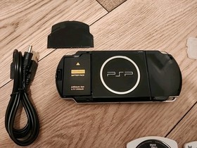 Sony PlayStation Portable PSP 3001 Black + GTA Vice City / China Town Games ...