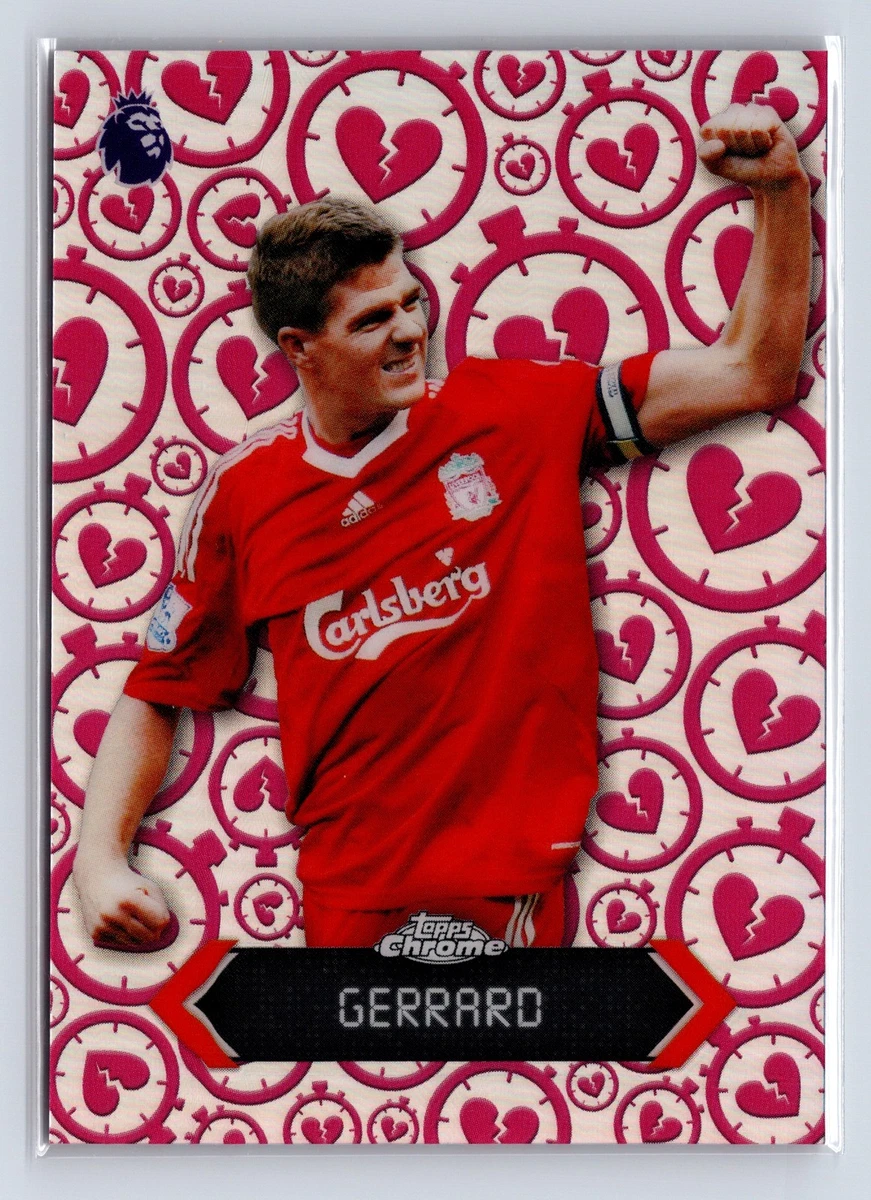 2025-26 Topps Chrome Premier League - Steven Gerrard #STH-14 for