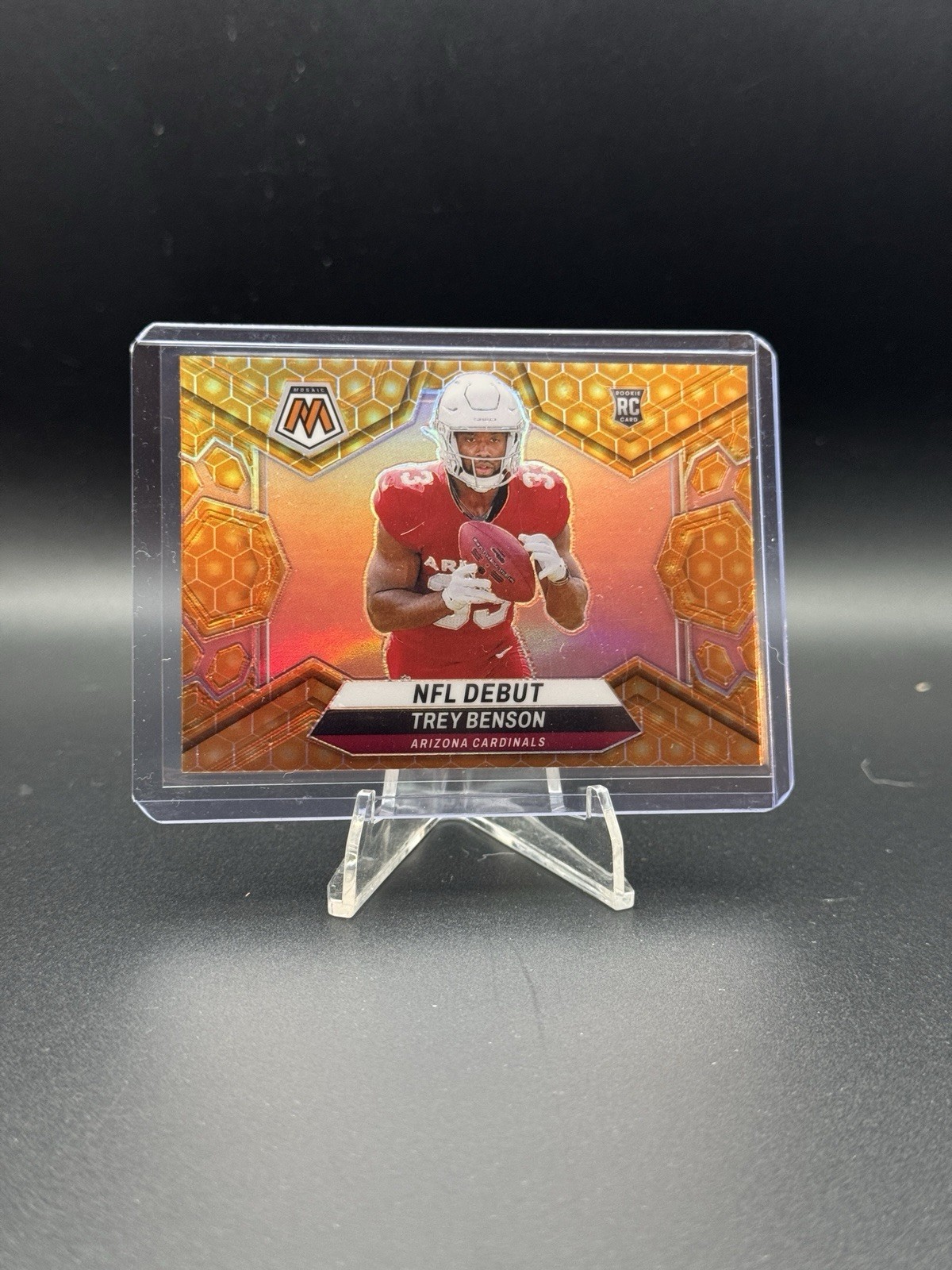 2024 Panini Mosaic Trey Benson NFL Debut Honeycomb Case Hit SSP