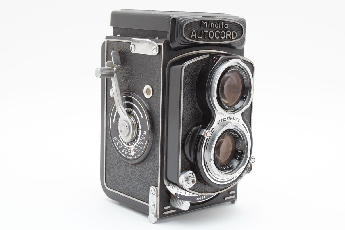 Minolta AUTOCORD L型 75mm F3.5/ 75mm F3.2 My new favorite toy | Minolta Autocord | 75mm Rokkor f3.5