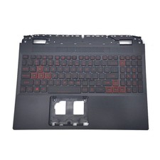 New For Acer Nitro 5 AN515-58 46 Palmrest Backlit Keyboard Red Keys 6B.QFJN2.001