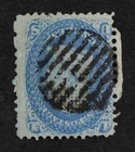 CKStamps: US Stamps Collection Scott#92 1c Franklin Used CV$450
