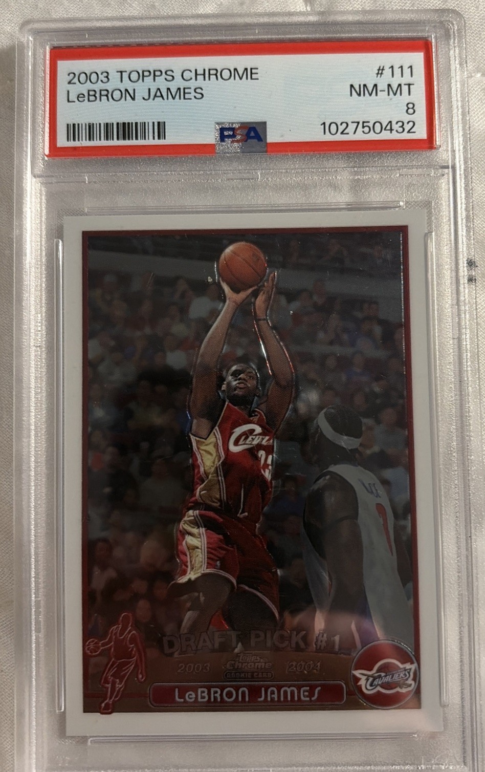 2003-04 Topps Chrome - LeBron James #111 (RC)