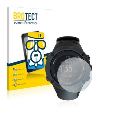 Panzerfolie Schutzglas für Suunto Ambit3 Peak Black Displayschutz