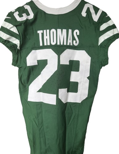 Azareye'h Thomas GAME WORN 10/12/25 PHOTO MATCHED 📸NY Jets NFL Jersey v Broncos