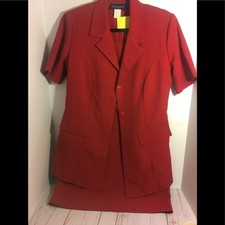 vintage set dress with matching blazer