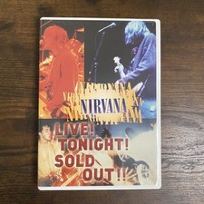 Nirvana Live Tonight Sold Out DVD 2006 Smells Like Teen Spirit VTG BAND DVD