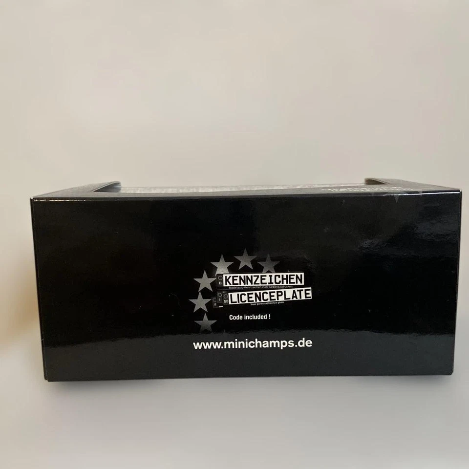Minichamps 1/43 Toyota Prius 2009 Black Limited 1of750 Mini Car Licence Plate - Image 3 of 4