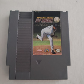 ROGER CLEMENS MVP BASEBALL NES (Nintendo Entertainment) Authentic Tested Working