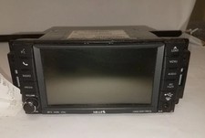 2010 Dodge Caravan Radio Receiver W Satellite Display Screen Oem