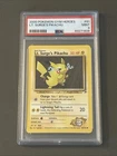 Pokemon TCG: Lt. Surge's Pikachu 081/132 Gym Heroes Regular PSA 9