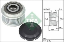 Alternator clutch pulley 535 0359 10 INA for MERCEDES-BENZ A-CLASS CLA GLB GLA