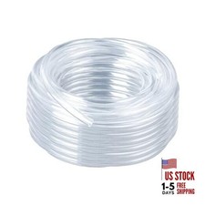 PVC- Clear Vinyl Tubing Food Grade Multipurpose Tube for Beer 3/16" ID 20 Feet