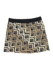Banana Republic Factory Store Women Gold Casual Skirt 8