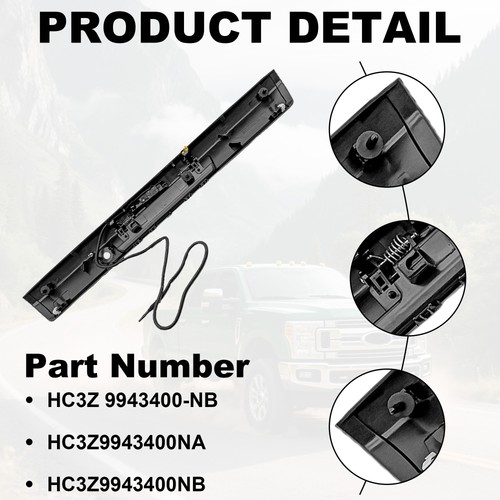 Brand New Rear Tailgate Handle with View Backup Camera For FORD SUPER DUTY 17-20 - Bild 7 von 8