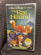 The Fox and the Hound 1994 VHS Walt Disney Clamshell Black Diamond Edition