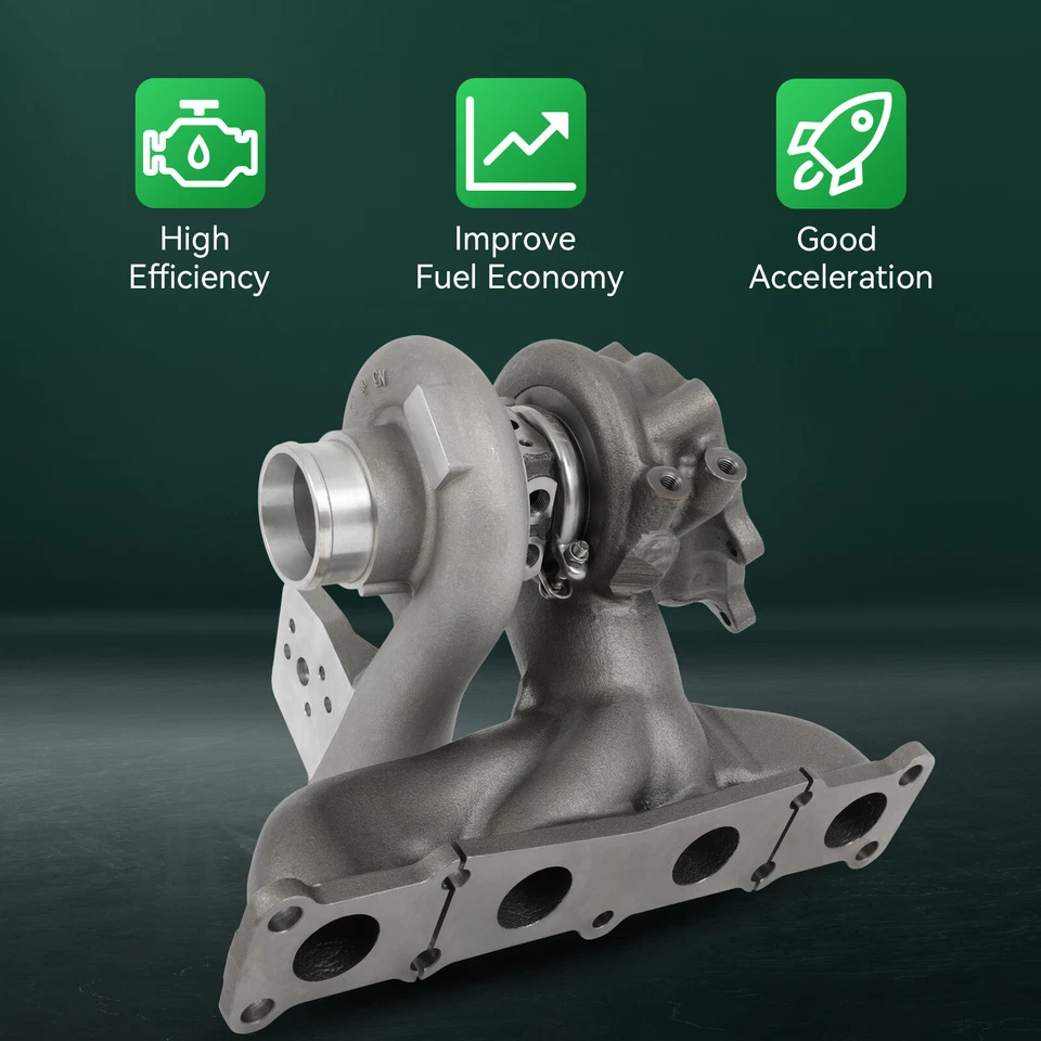 Turbo para Hyundai Sonata 2010-2013 2,0 L Theta II 2013-2016 Santa Fe Sport 2,0T Foto 2 de 4