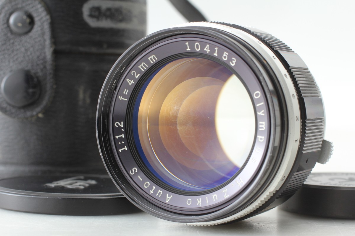 Olympus H.Zuiko Auto-S 1:1.2 f=42mm レンズ Read] Olympus H.Zuiko Auto-S 42mm F/1.2 f 1.2 MF Lens for
