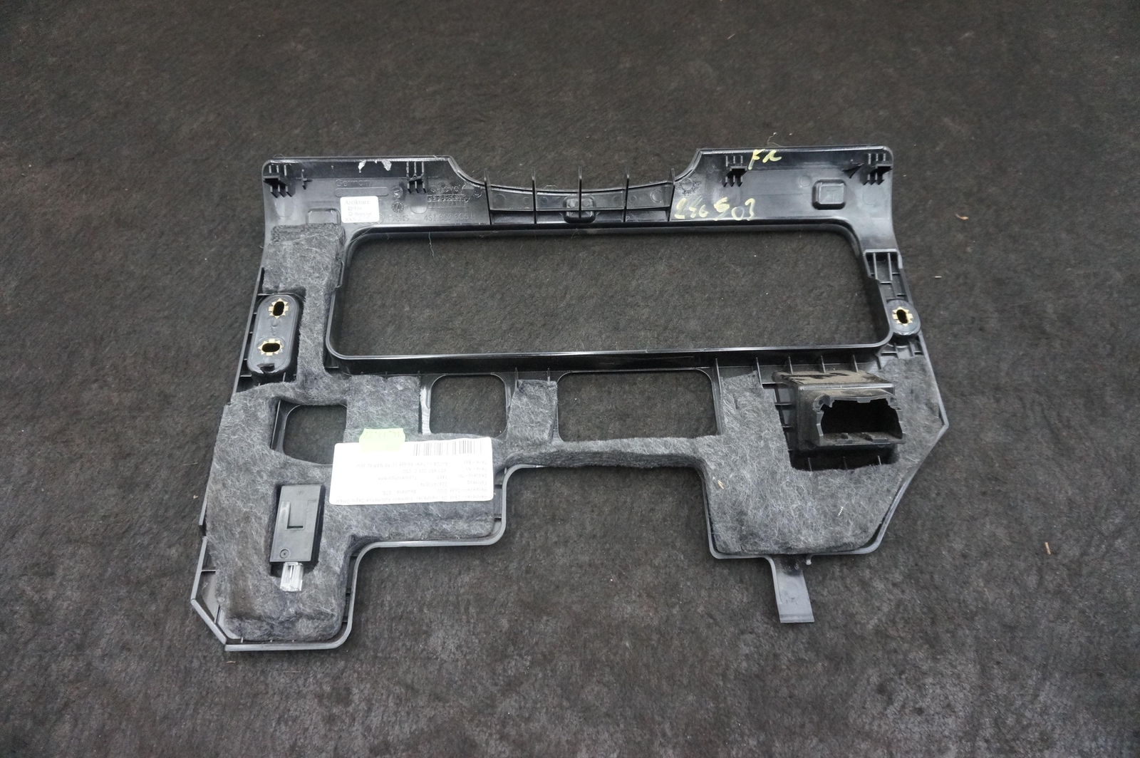 Front Left Dashboard Lower Side Knee Trim Panel OEM 4S1857005C Audi R8 4S 18-24