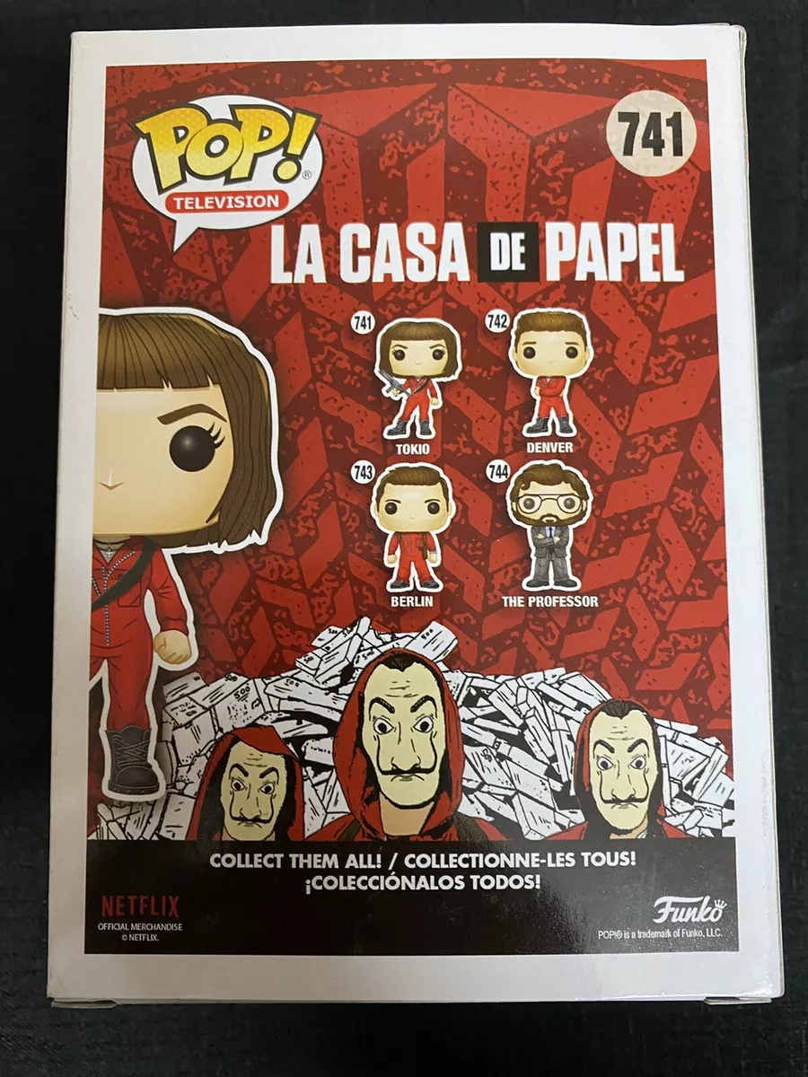 Tokyo La Casa De Papel Illustration - Paint By Numbers - Paint by