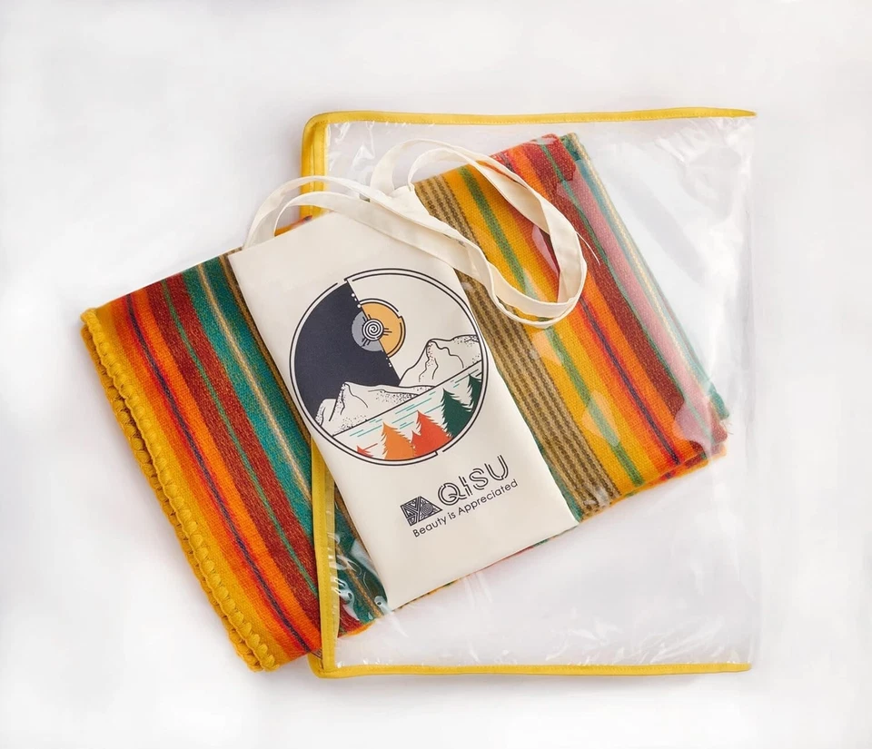 QISU Alpaca Blanket Throw 85x65 | Luxury Soft Warm Hypoallergenic Comfort - Image 4 of 4