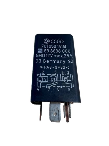 93-03 Volkswagen EuroVan AC Air Conditioner Relay Fuse Box # 140 701959141B oem - Picture 2 of 2