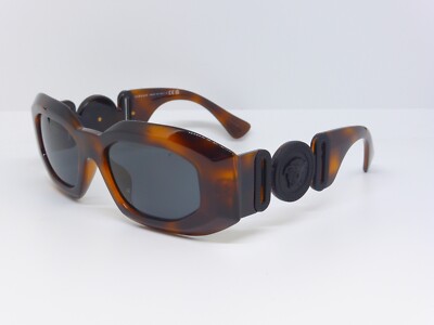 VERSACE Mod 4425U 5217/87 Havanna mit grauen Gläsern Damen Sonnenbrille