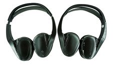 2 Wireless Headphones for Chevrolet Suburban DVD System Pre-programmed 2005-2015