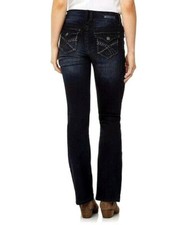 Wallflower Luscious Curvy InstaStretch Dark Embellished Mid Rise Bootcut Jean 17