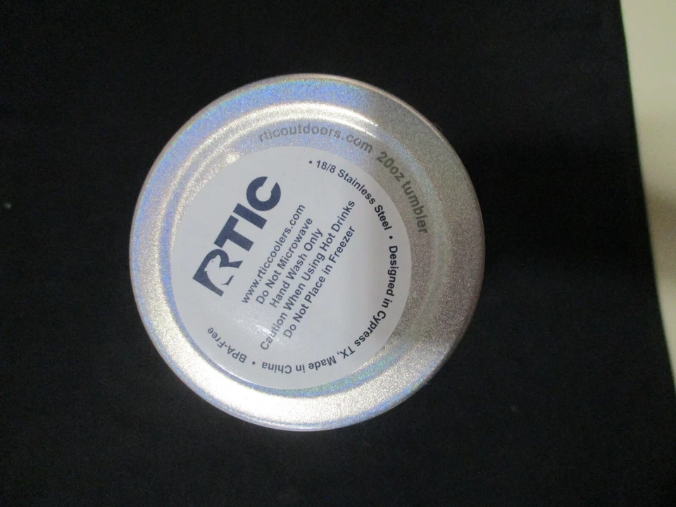 RTIC 20 oz Stainless Steel Tumbler New In Box travel mug - Image 4 of 4