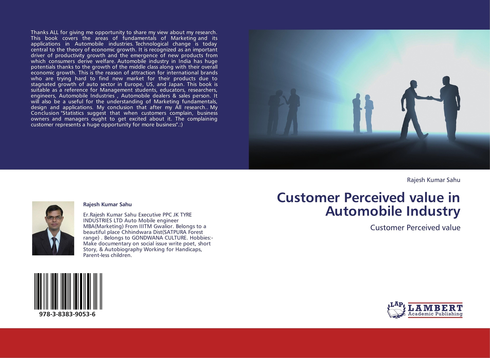 Thumbnail - Rajesh Kumar Sahu | Customer Perceived Value In Automobile Industry |