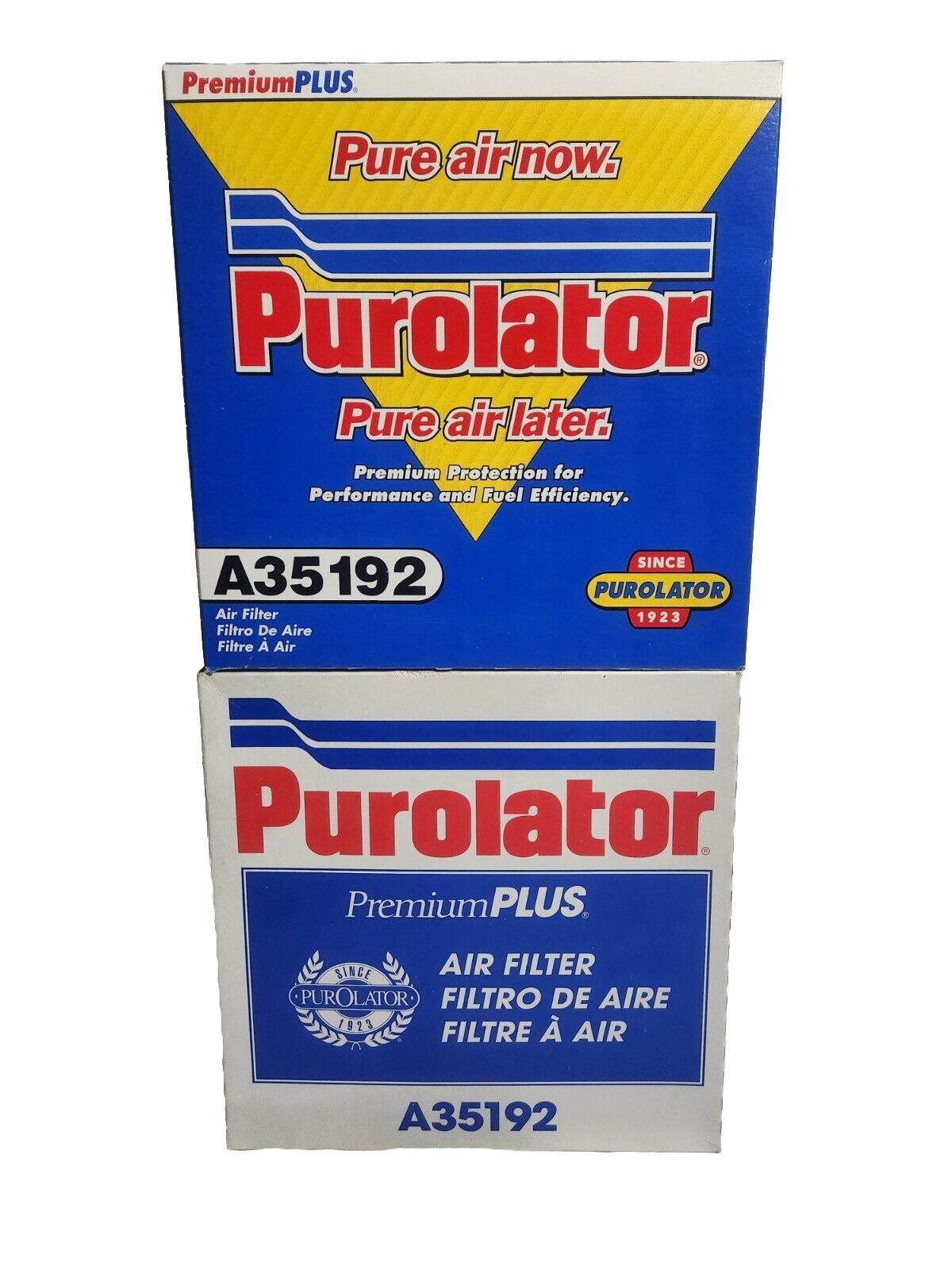2 Purolator A35192 Air Filters Premium Plus Brand New 