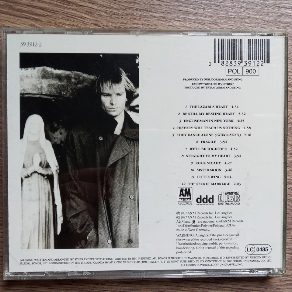 Sting - Nothing like the Sun - Bild 2 von 2