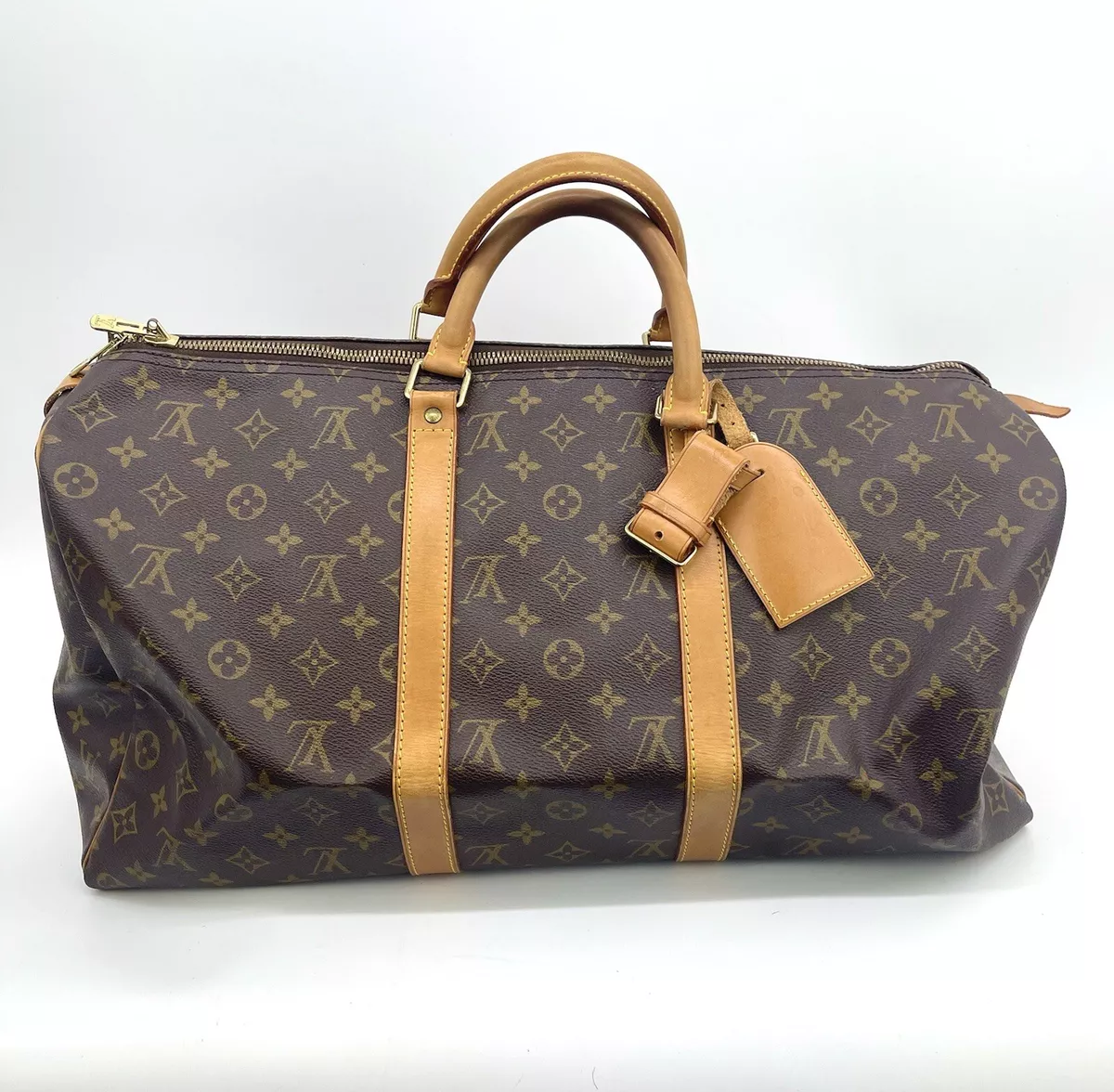 LOUIS VUITTON Keepall 45 Boston Bag Monogram Travel Bag