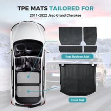 For 2011-2022 Jeep Grand Cherokee Floor Mats Truck Cargo Liner Tpe