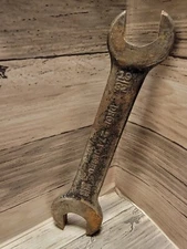 Vintage #27 Drop Forged U.S.A. Double Open End Wrench 11/16", 19/32"